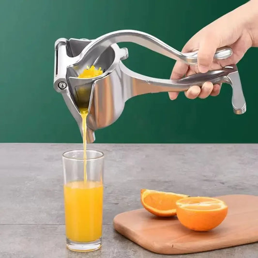 Manual Juice Squeezer Aluminum Alloy Hand Pressure Juicer