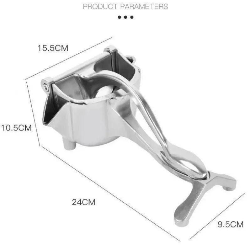 Manual Juice Squeezer Aluminum Alloy Hand Pressure Juicer