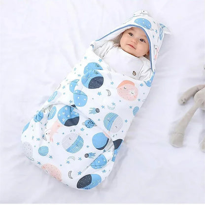 Newborn Baby Sleeping Bags Made of Pure Cotton for Spring, Autumn, Winter