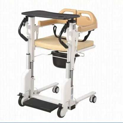 Patient Electric Transfer Chair with Commode for Disabled and Elderly Multifunctional Shift Lift
