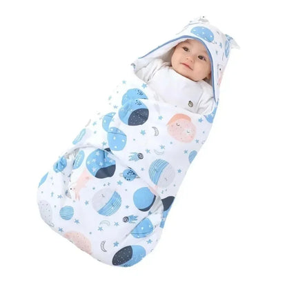 Newborn Baby Sleeping Bags Made of Pure Cotton for Spring, Autumn, Winter