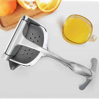 Manual Juice Squeezer Aluminum Alloy Hand Pressure Juicer