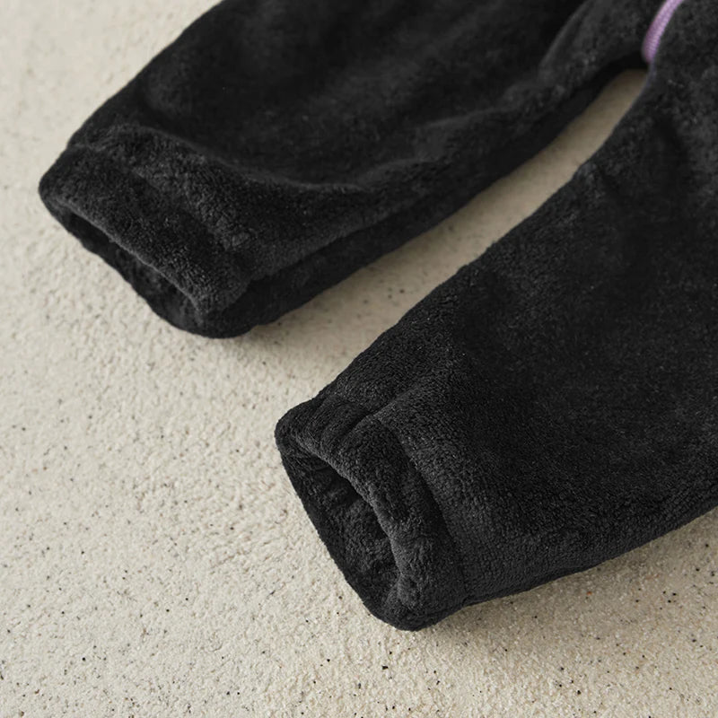 Suefunskry Toddler Baby Halloween Cosplay Jumpsuit, Long Sleeve Hooded Cat Zipper for Boys Girls