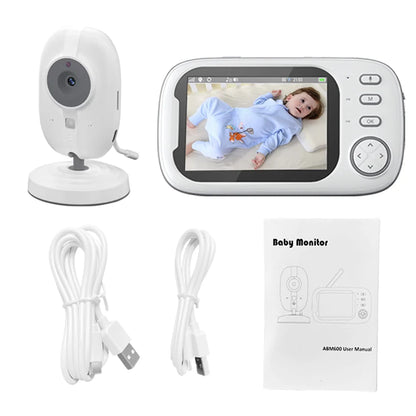 Cdycam New 3.5 inch Wireless Video Baby Monitor Night Vision Temperature Monitoring