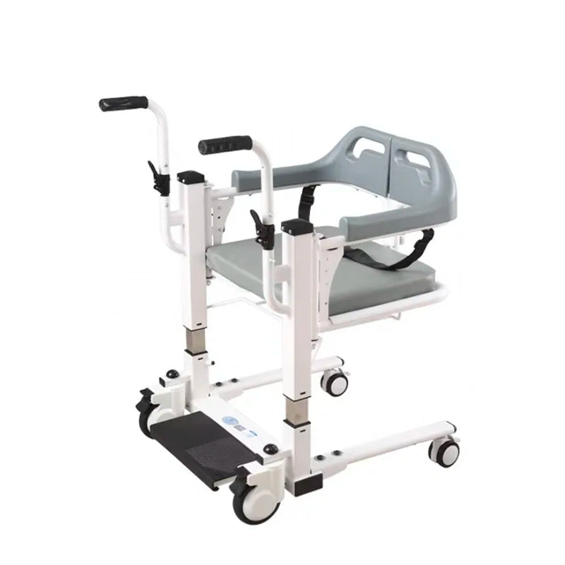 Patient Electric Transfer Chair with Commode for Disabled and Elderly Multifunctional Shift Lift
