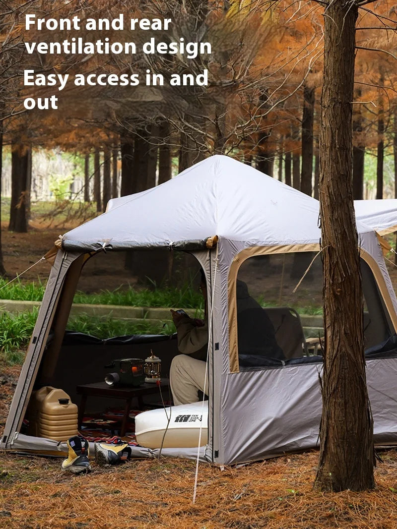 Large Camping Inflatable Air tent 4-6 people Waterproof Tent Hiking Camping Tent