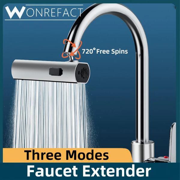 brass faucet Ssprayer 720° rotation 3 mode